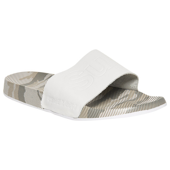 Superdry Leather beach slides
